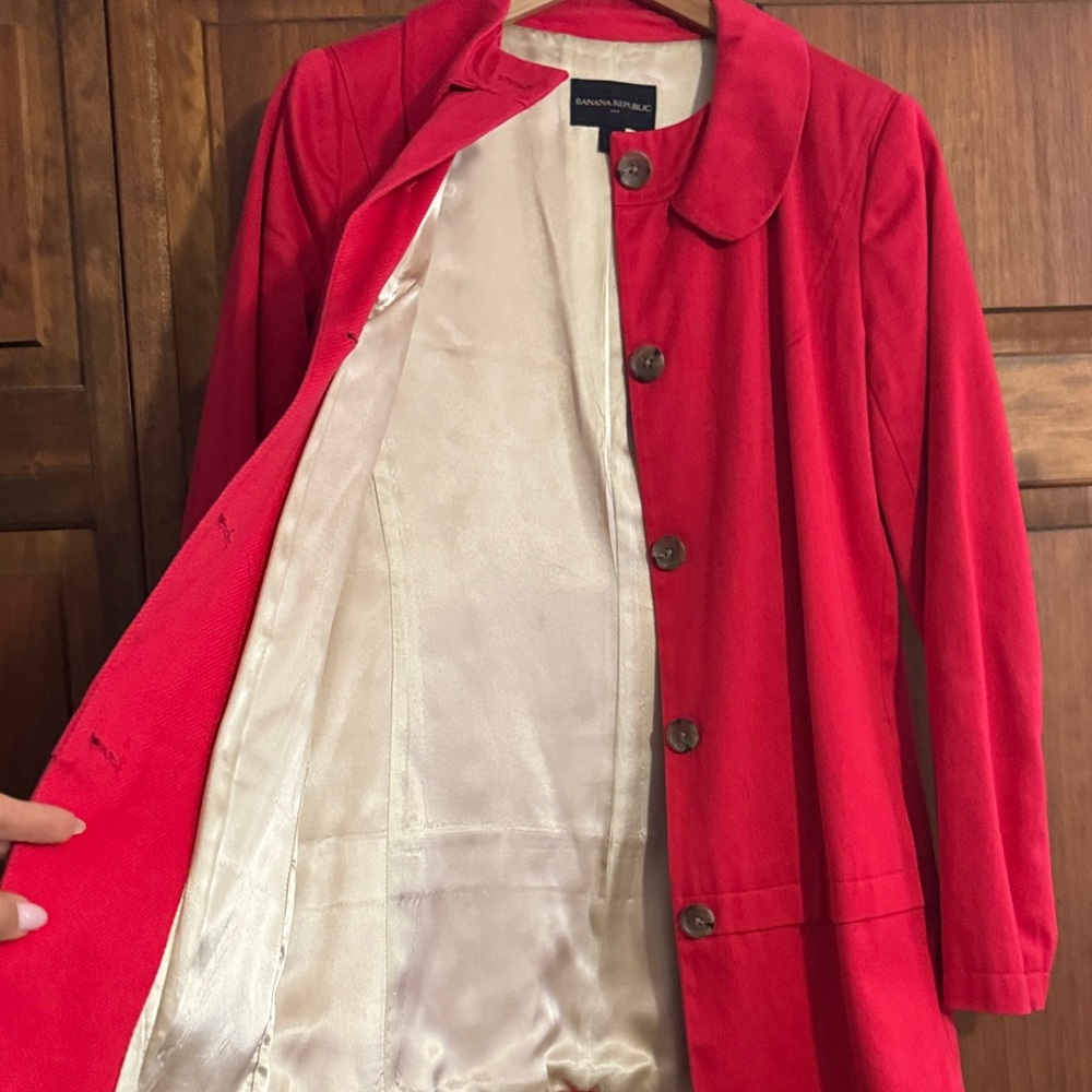 Kenneth Cole Vibrant Red Women's Blazer - Picture 4 of 4